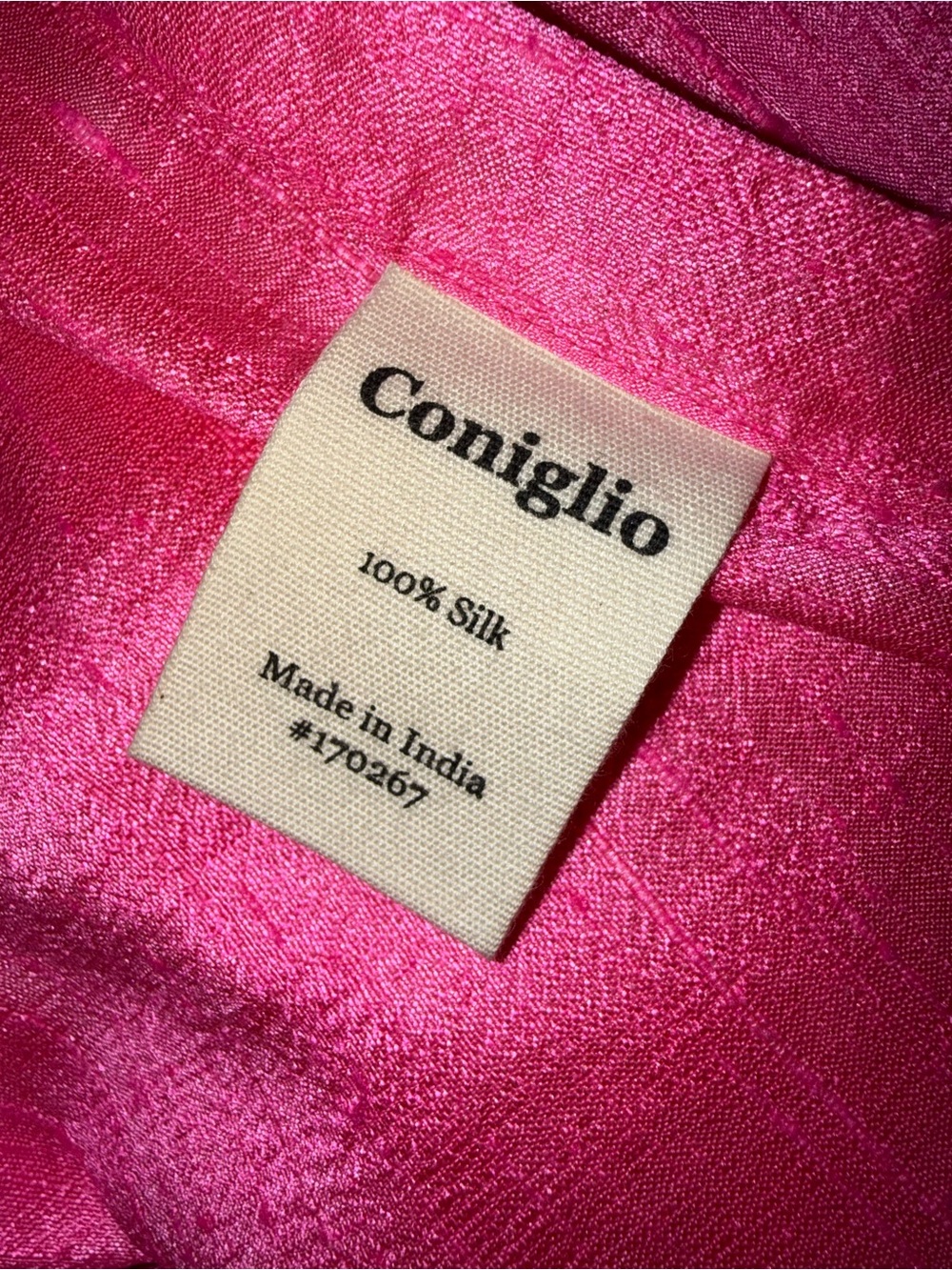 Coniglio Palm Beach MINI RUFFLE POWER PAREO HOT PINK NWT - Picture 3 of 10